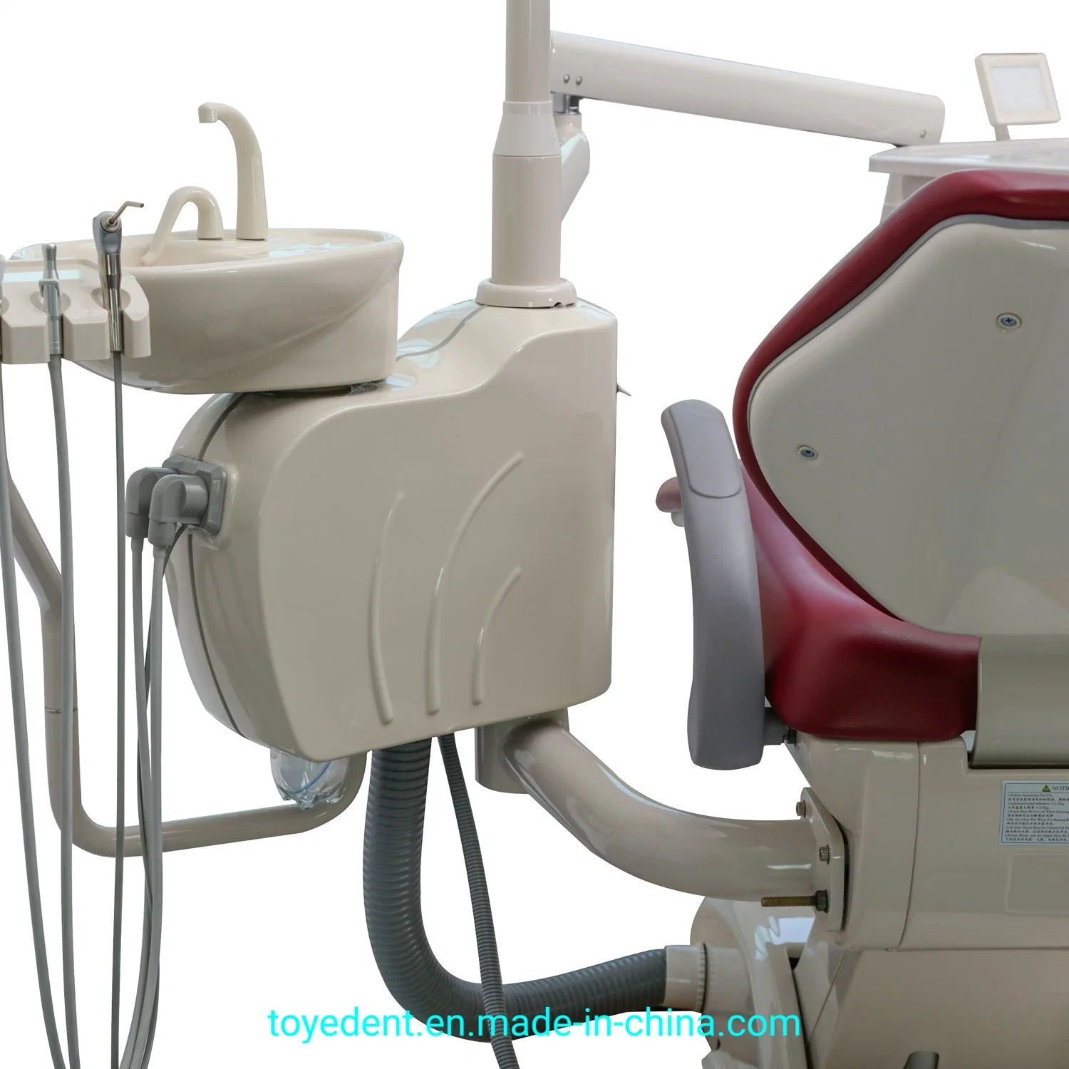 Fábrica directamente básica Dental Chair Dental instrumentos Dental Unidad Dental Equipo con luz LED sensor de luz