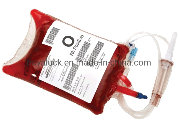 Cpda-1 Sangue Saco descartável, saco de transferência de sangue com anticoagulação