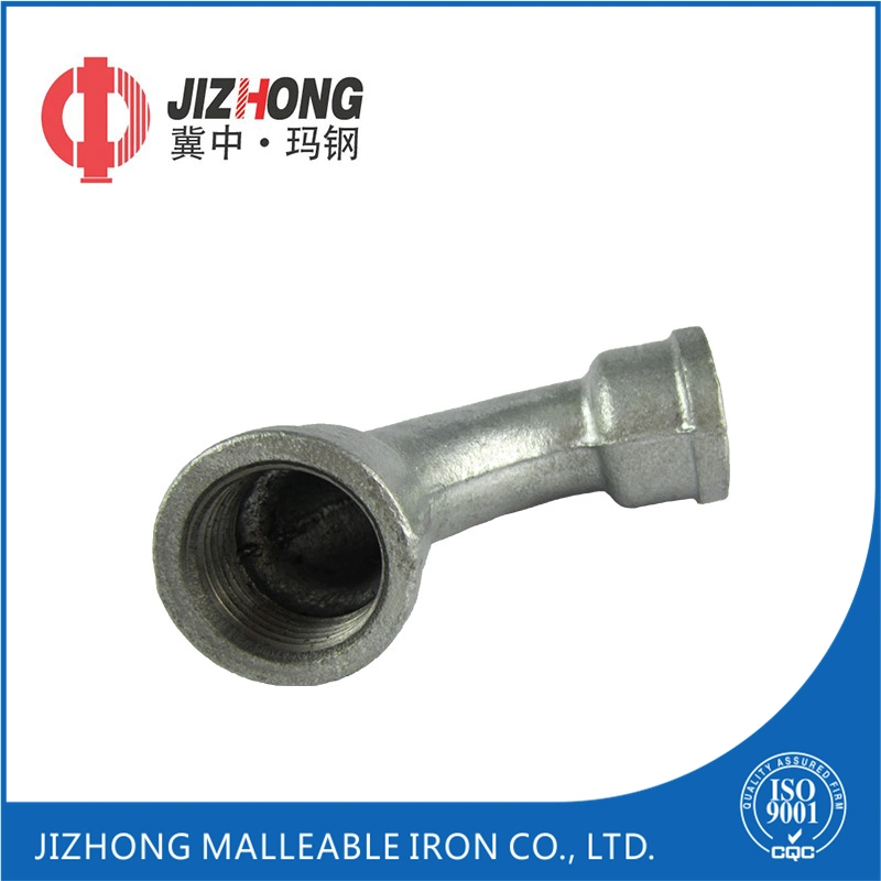 UL FM Malleable Iron Casting 90 Degree Bend Screwed Pipe Fittings