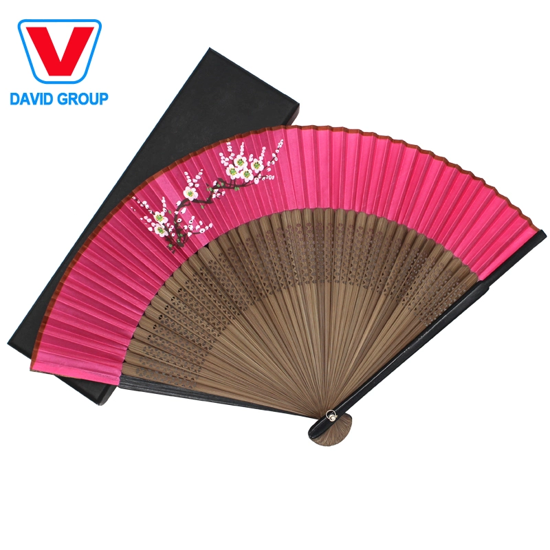 Promotional Bamboo Frame Paper Hand Fan