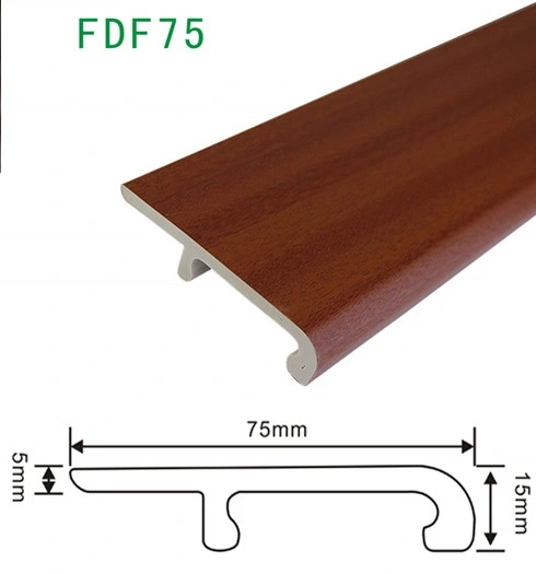 Ck Madera Laminada de PVC Accesorios de suelo de la placa base