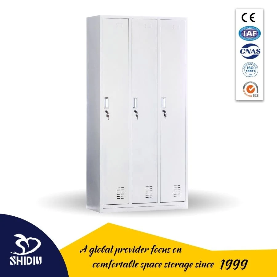 Individual Locker for Clothes Storage Metal Wardrobe Closet School Dormitory Locker