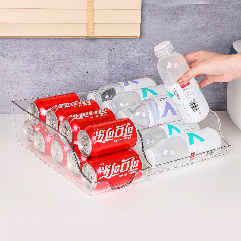 Plastic Clear Pantry Organization Pet Plastic Refrigerator Organizer Fridge Drawer Organizer Pull out