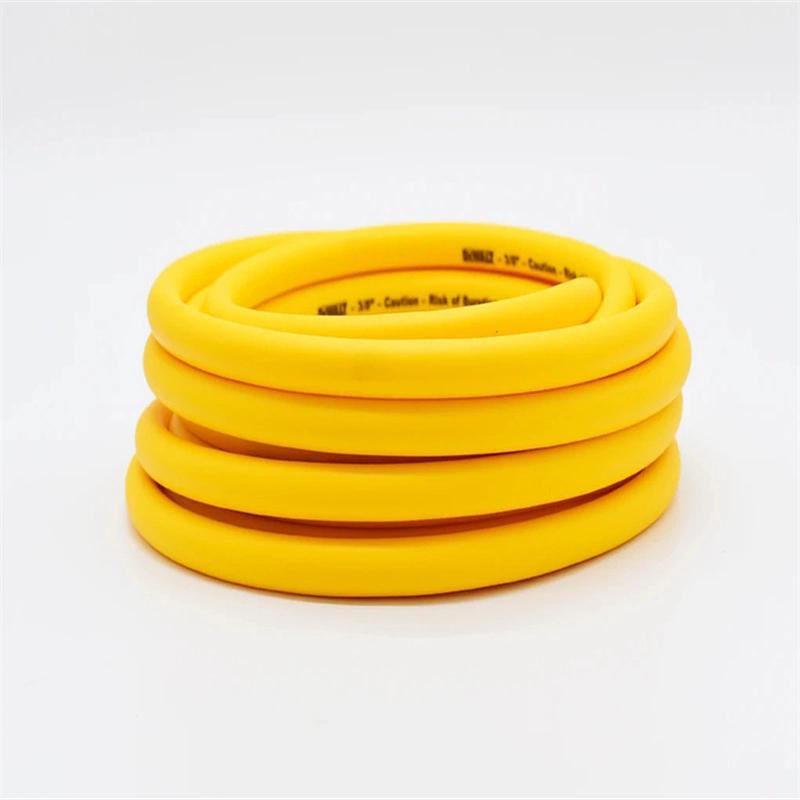 1/4" 3/8" 1/2" PVC Rubber Hybrid Air Compressor Hose Pipe with Regulator