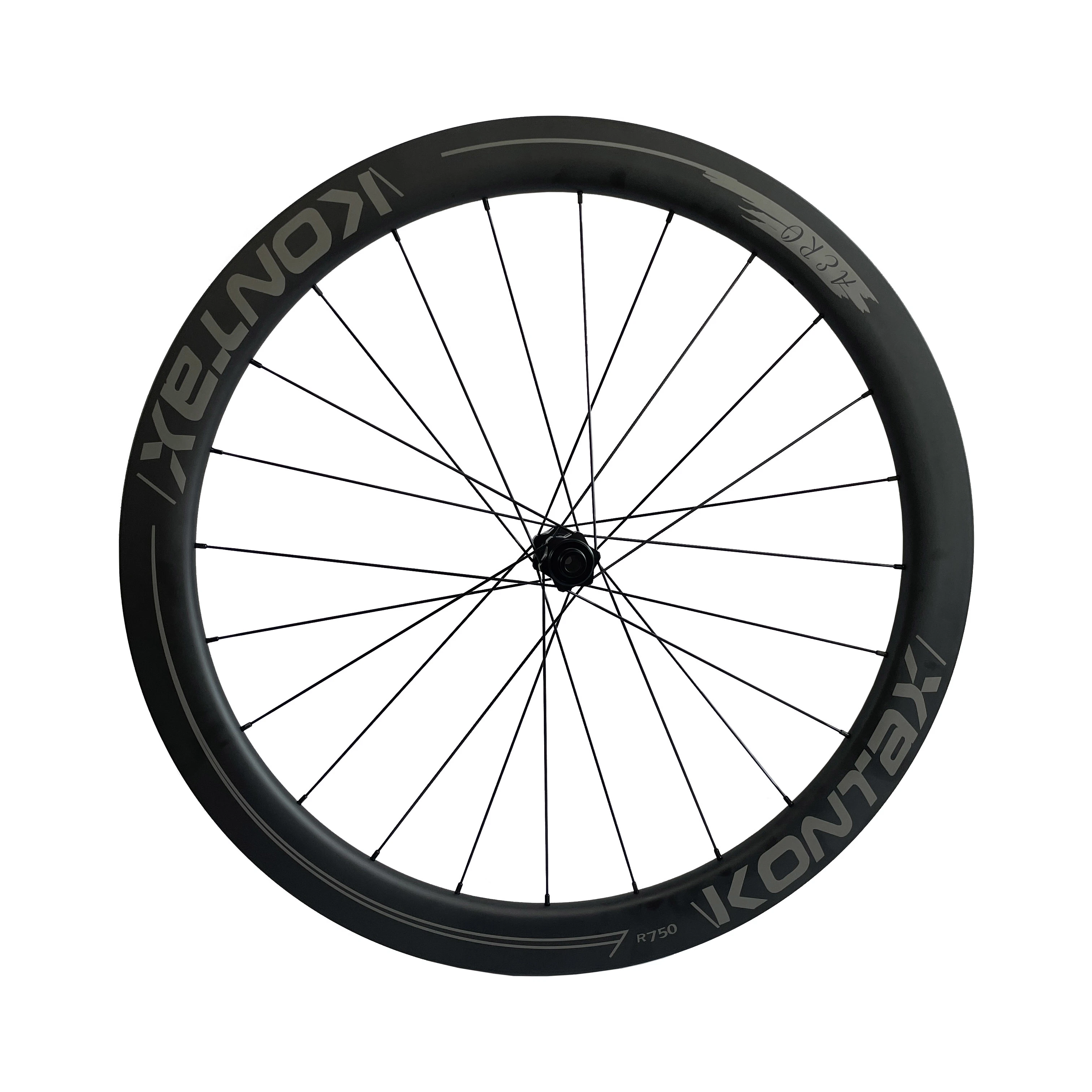 Carbon Clincher Wheelset 700c ruedas para bicicletas de carretera 50mm freno de aro Juego de ruedas de fibra de carbono 24 agujeros