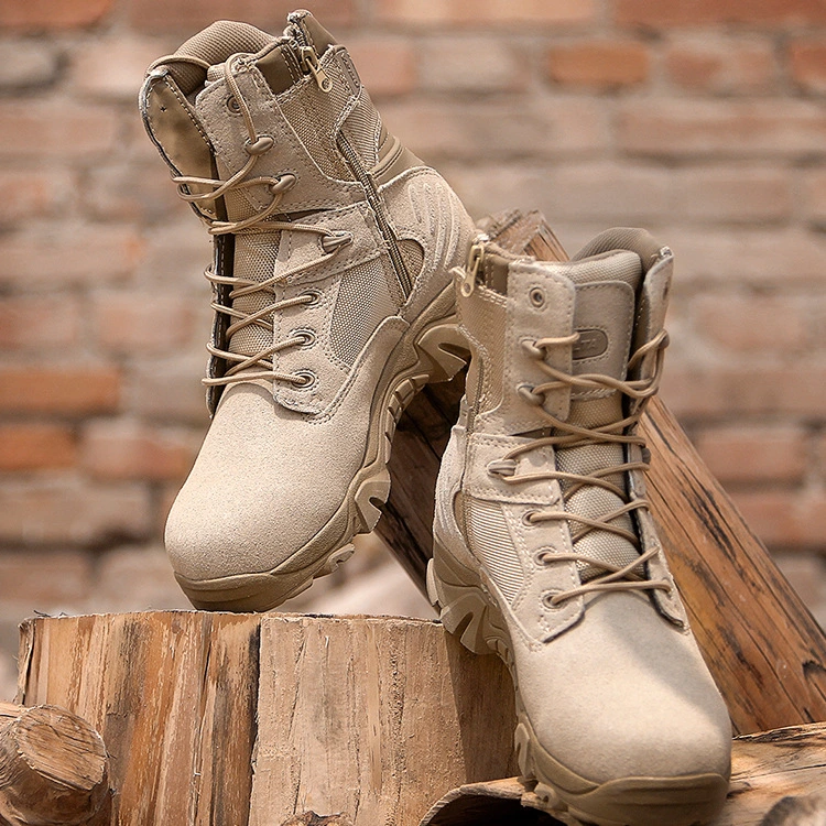 Military Boots Tactical Desert High-Top Combat Outdoor Hiking Wholesale Boots