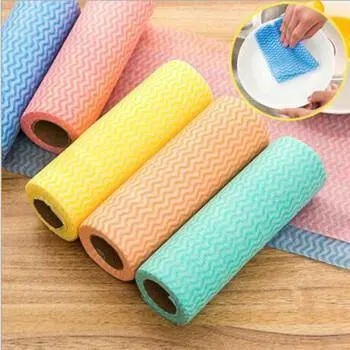 China Material Pearl Pattern Woodpulp Nonwoven Spunlace for Personal Cleaning/Lazy Rag /Room Cleaning/