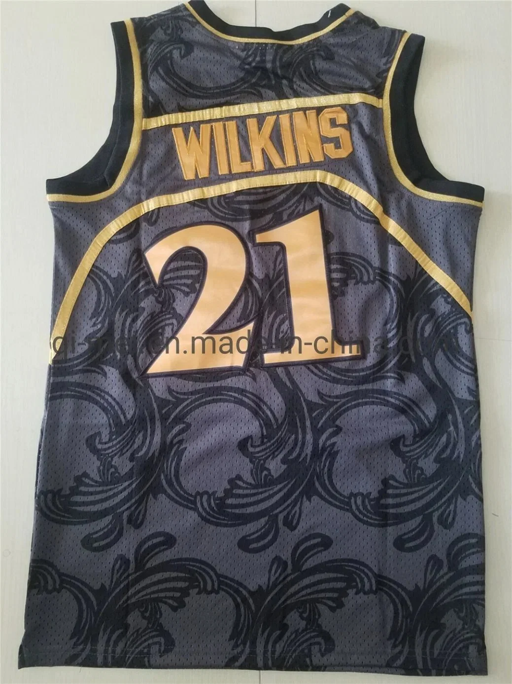 Дешевые Trae молодых Доминик Wilkins Атланта Хокс дома вдали Swingman баскетбол футболках NIKEID