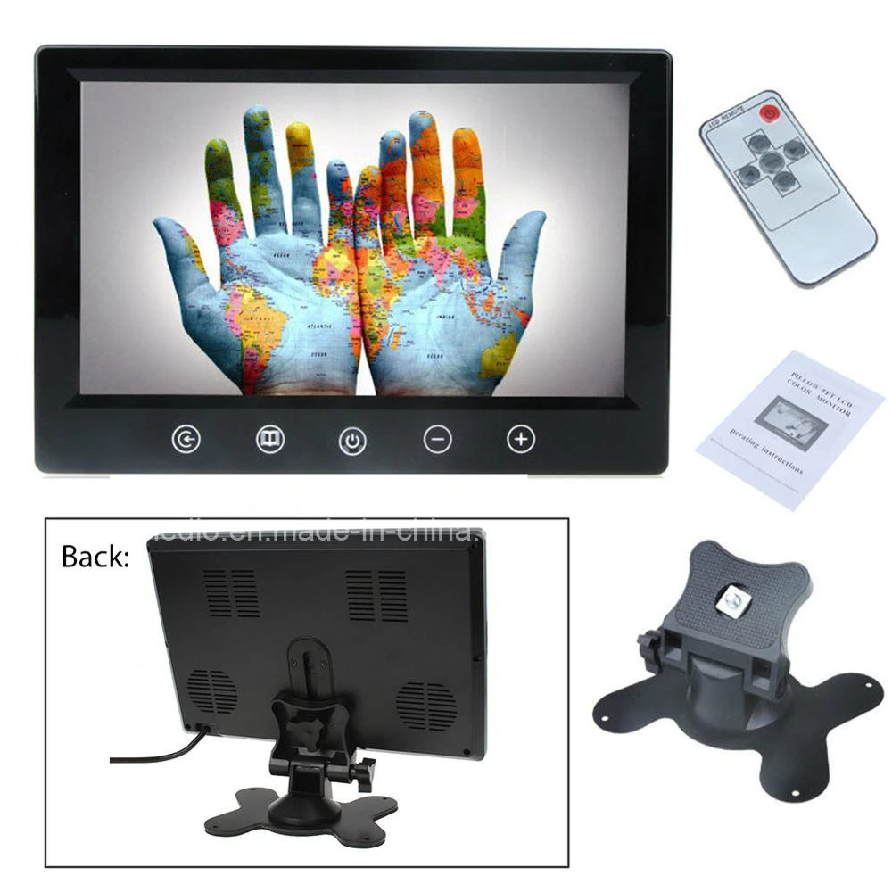 9" Full Color LED Backlight Display LCD Car Rearview Monitor