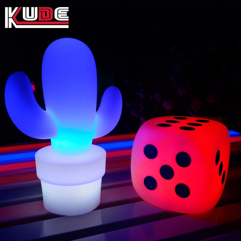 LED Wedding Decoration Cactus Glowing Cactus Light Upper and Lower Sub-Control for Nye Party