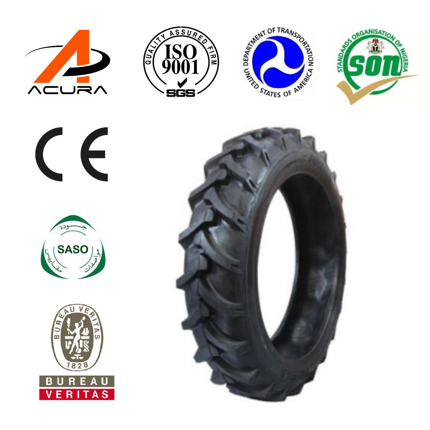 Top Quality Hot Sale Popular Implement Tire 10pr 12pr 14pr 18pr 15.5/55-17 OTR Bias Tyre From Manufacture