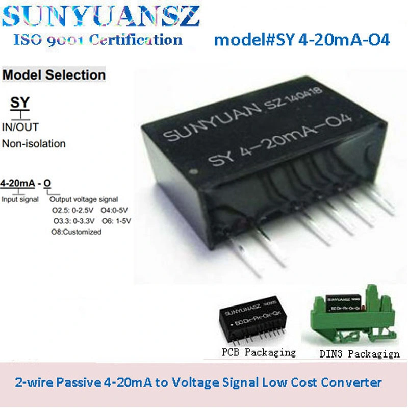 2-Wire Passive 4-20mA I/V Converter