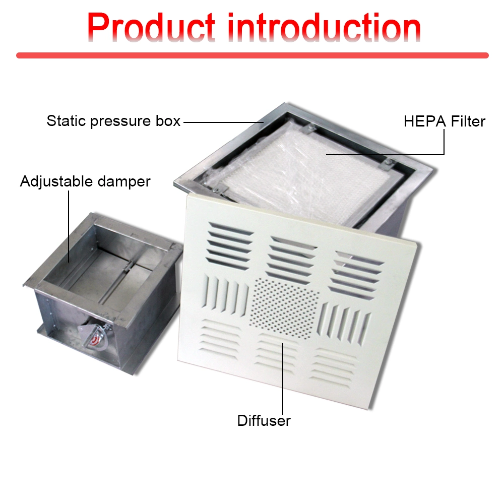 Medical High Efficiency Air Outlet Air System Purification Workshop Air Supply Outlet