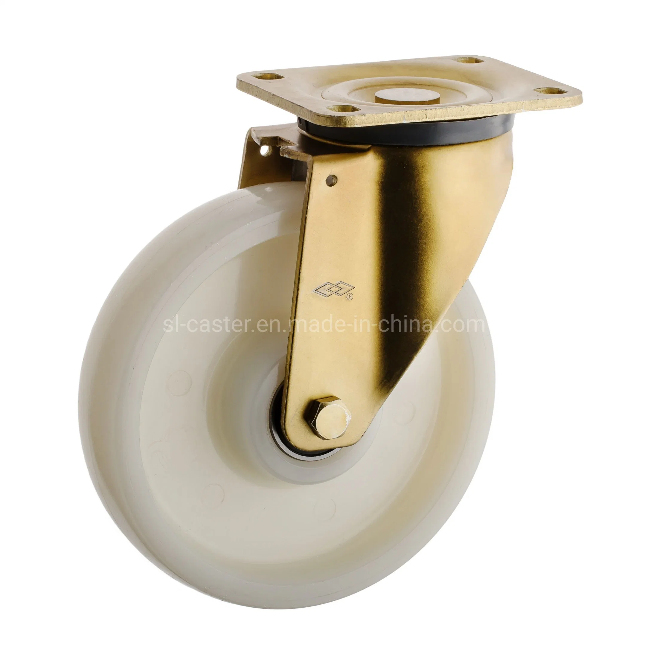 200mm Fixed Type 1 Ton Heavy Duty Nylon Wheel