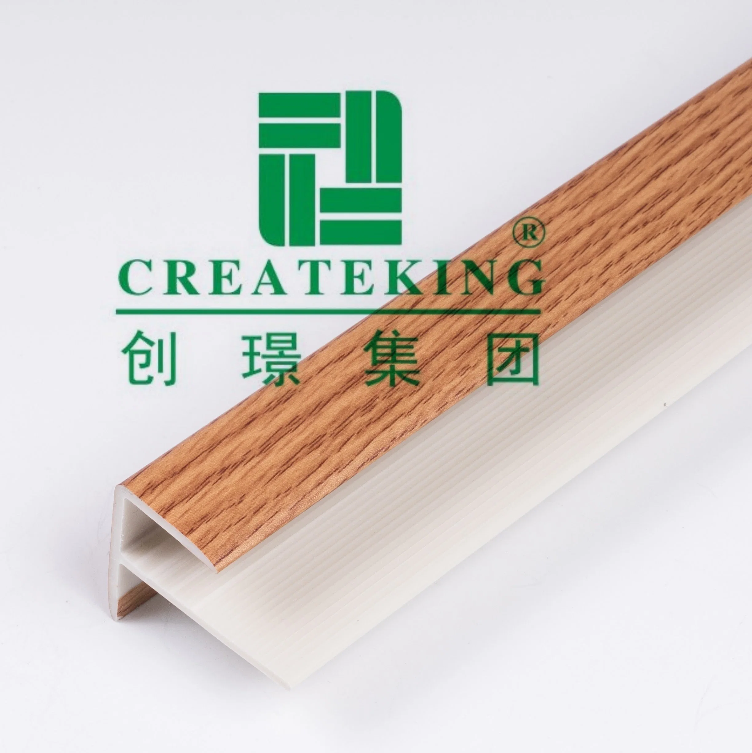 Best Selling PVC Plastic Profile for Home Decor and Wood Finish