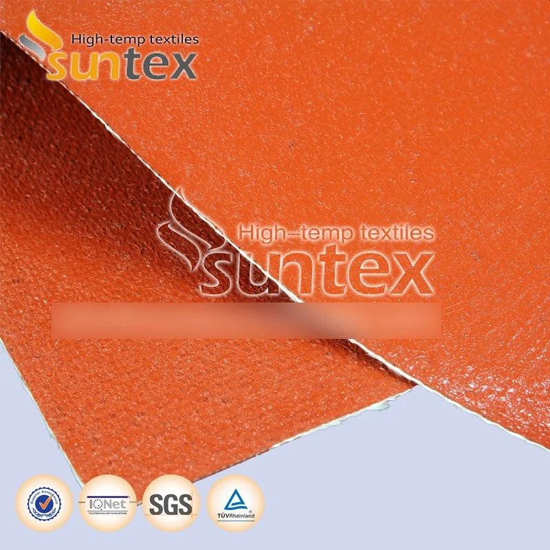 Good Elasticity Silicone Coated Glass Fiber Fabric Used in Petroleum Fields