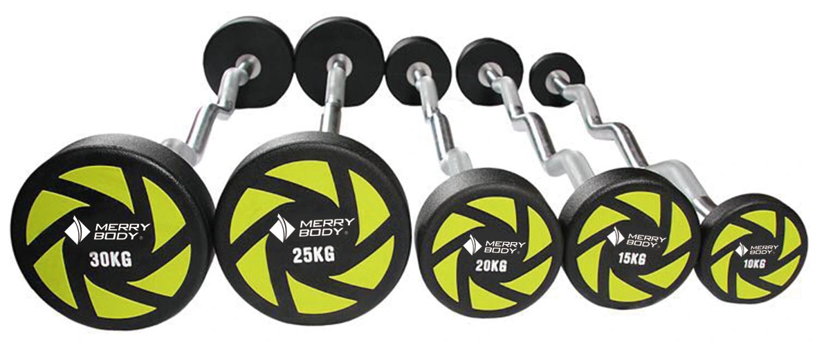 Fitness personalizado el levantamiento de pesas CPU fijo pesa Barbell