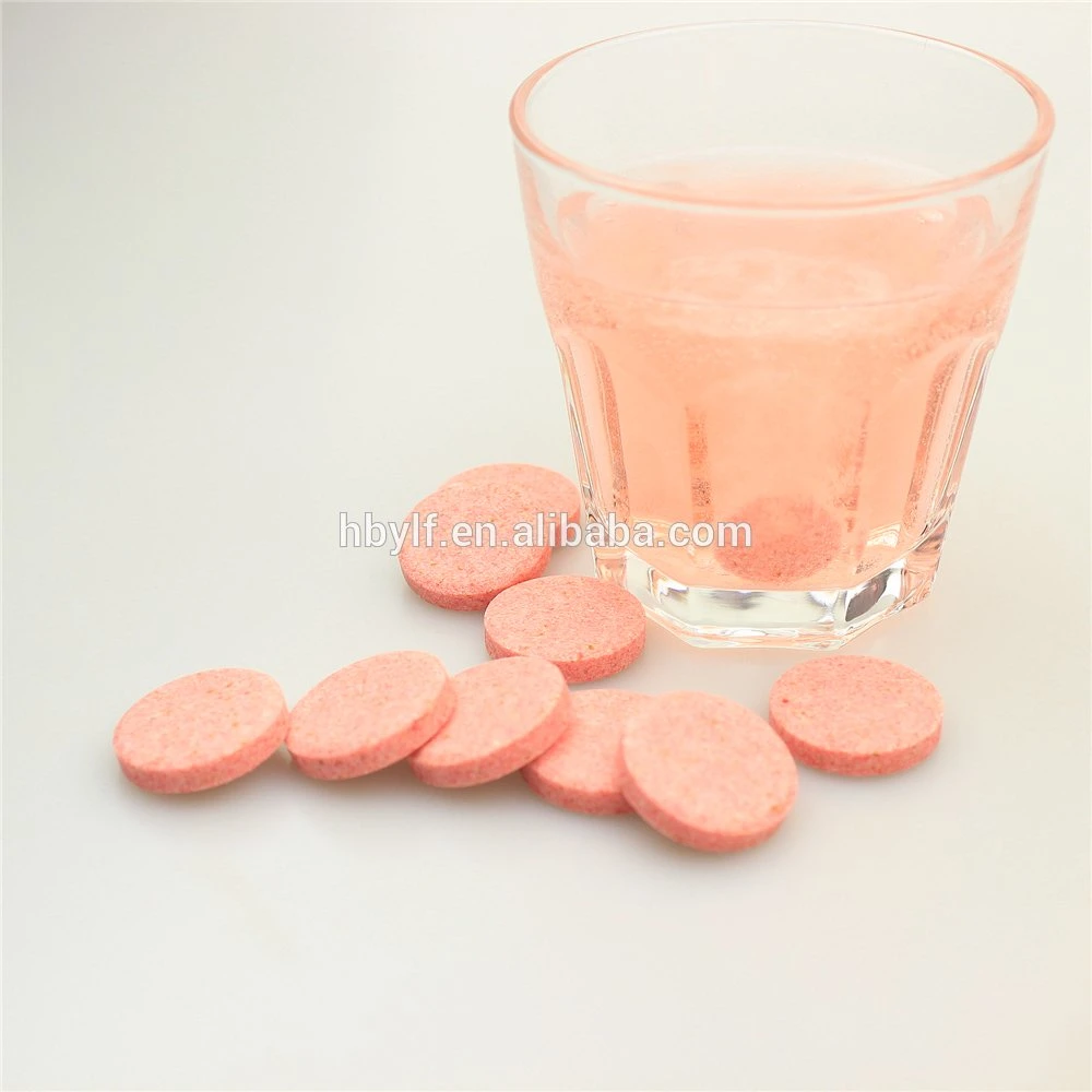 Organic Blueberry Flavored Effervescent Tablet for Wholesale/Supplier