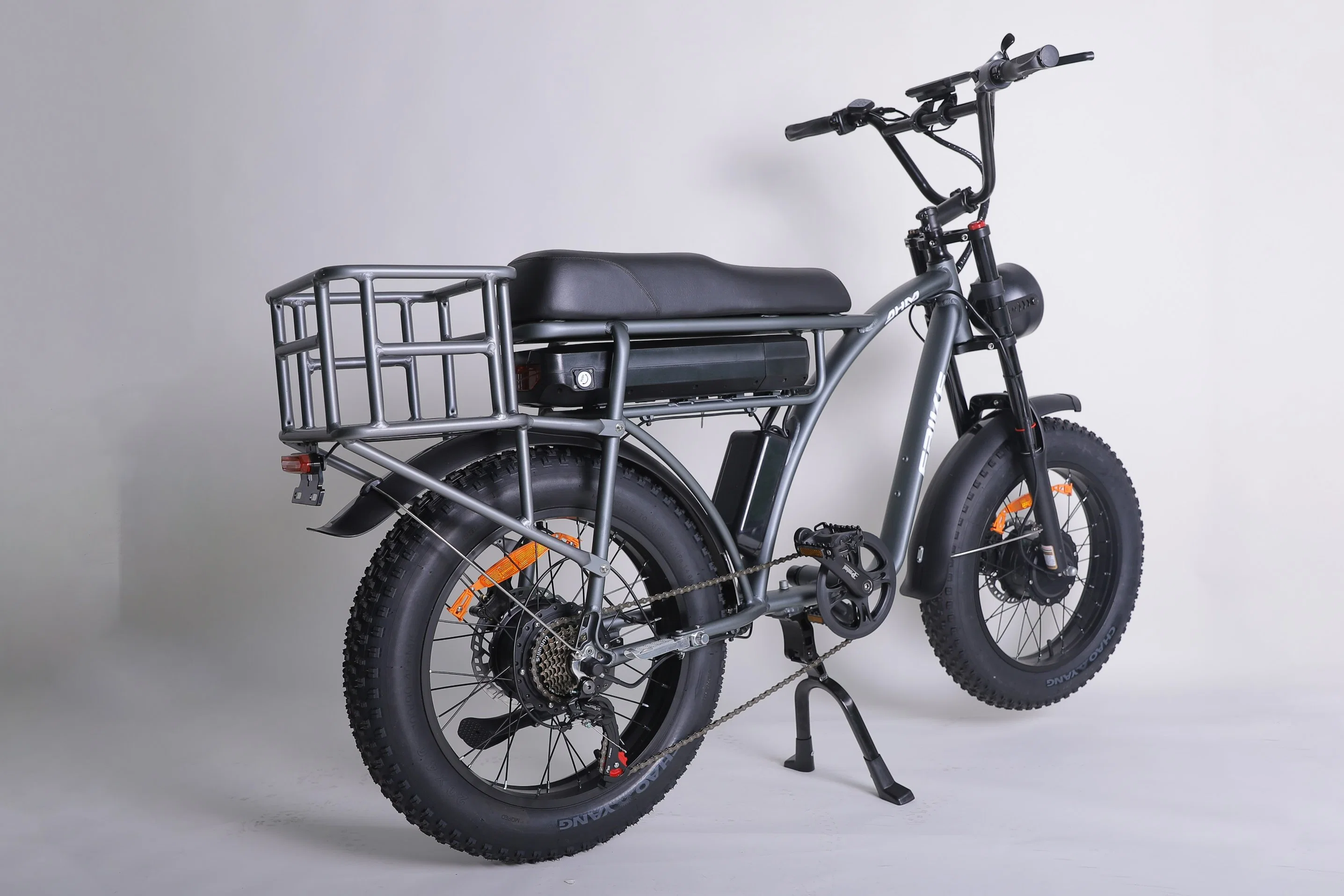 Giorrad bicicleta eléctrica para adultos 18A carga rápida, 1000W UL-certificado batería de ión-litio, 48V 18ah motor sin escobillas, aluminio eBike carga trasero Rack