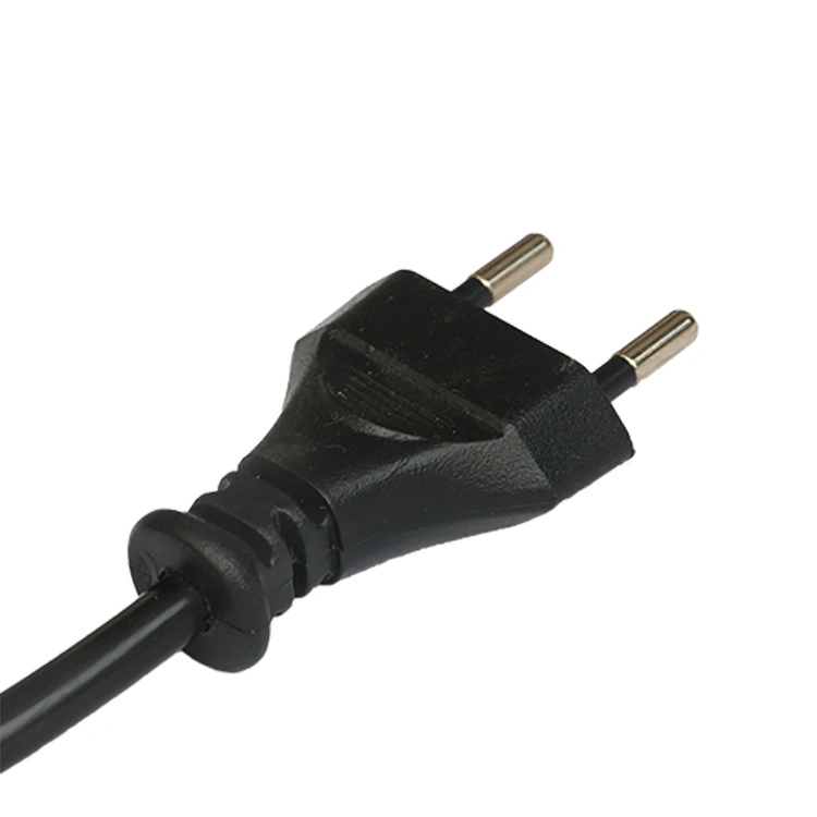 S+ Certified 10A 250V T11 Plug Power Cord Match to Rubber Flexible Cord H05rn-F 2X0.75mm&sup2; ~1.0mm&sup2;