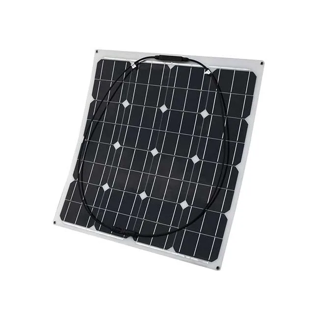 2019 Venta caliente de alta calidad de 12V 50W panel solar flexible