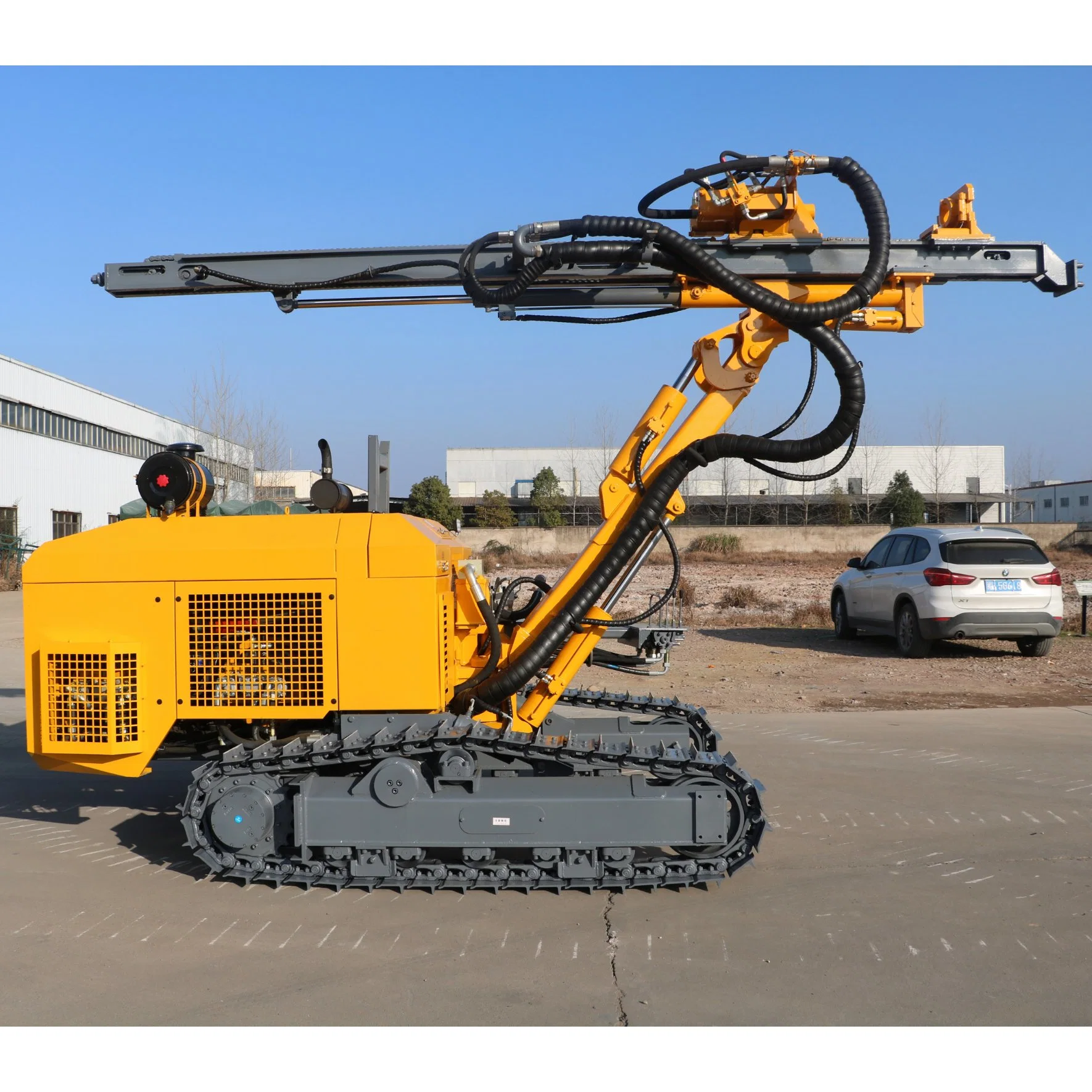 60/55 Kw 90-220 mm Portable Hard Rig Drill Machine Drilling Equipment Factory