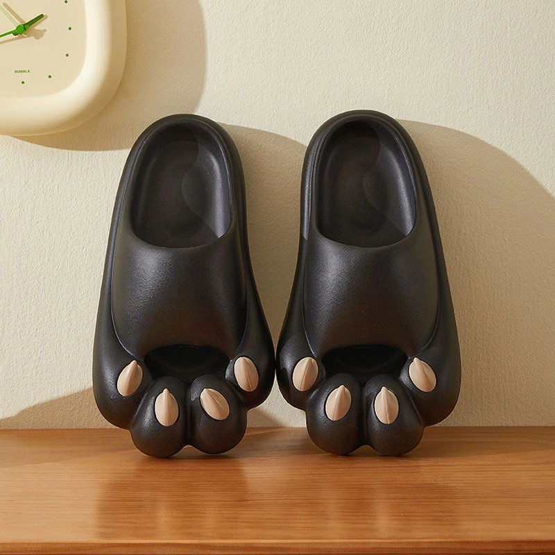 New Cute and Cuddly Paws Couples Home Outer Wear Slippers