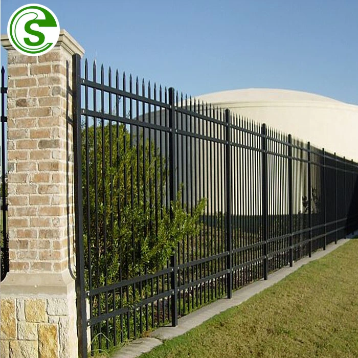 Professional Producing Zinc Steel Fence Garrison Fencing