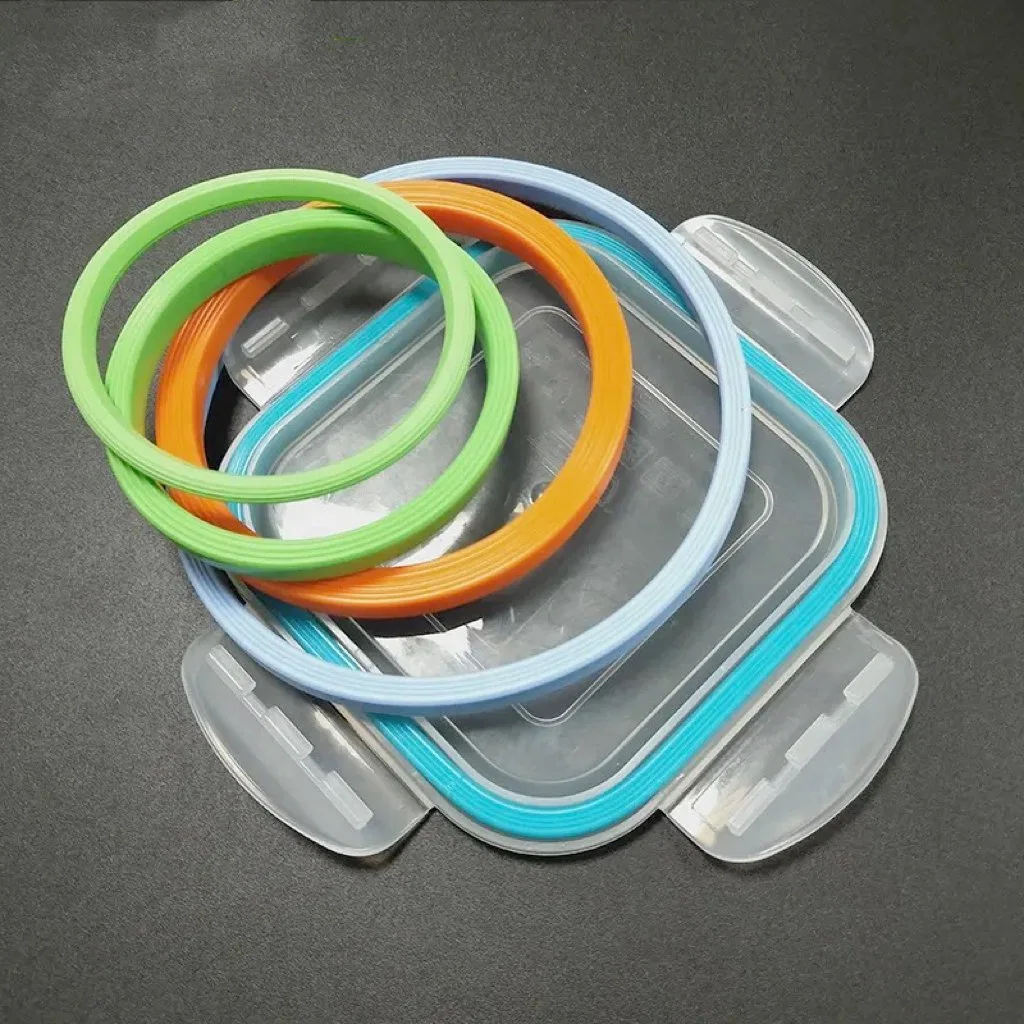 Food Grade Crisper and Meal Box Silicone Sealing Rings for Preservation Box