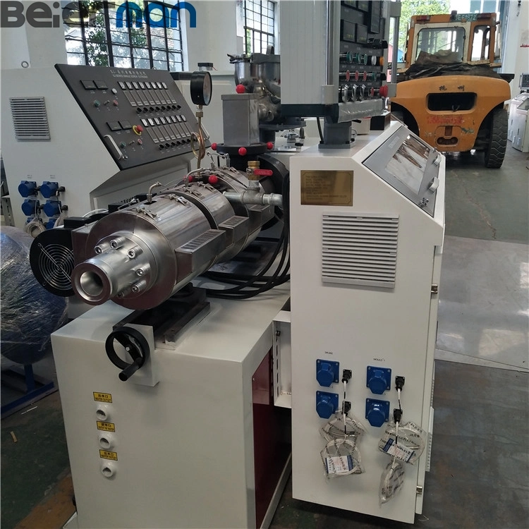 Factory Price of 220V 415V 380V Sjsz Series PVC UPVC WPC Plastic Powder Processing Conical Double Screw Extruder ABB/Delta/Siemens