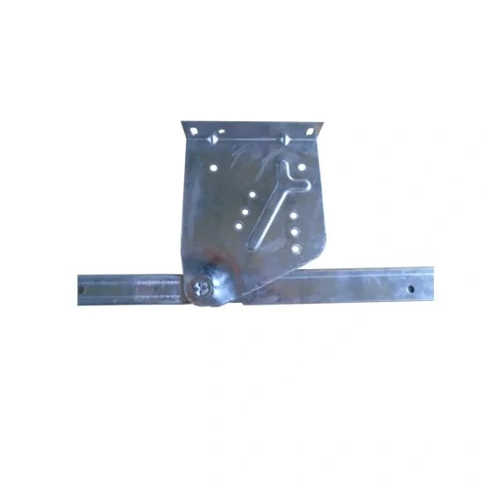 Custom Heavy Duty Hardware Stanz Galvanizd Blatt Siding Stützband Scharnierbefestigungen für Garagentür