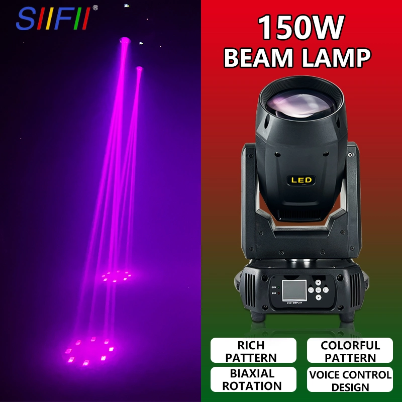 Moving Head Light 150W LED Spot Stage Light Disco Lights for Wedding DJ Event Party