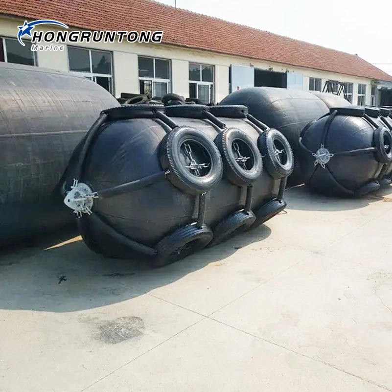 P50 Sling Yokohama Pneumatic Floating Rubber Fender for Docking/Ships