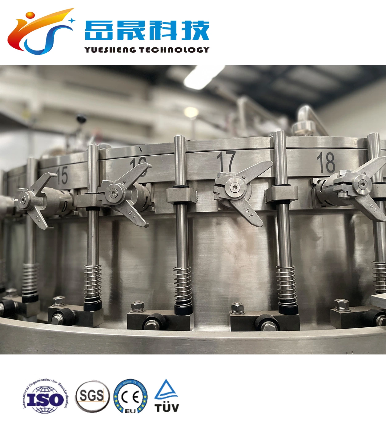 China Suzhou Hohe Leistung Kohlensäurehaltige Getränke, Die Maschine Auto Weich Bilden Ausrüstung Für Die Getränkeabfüllung