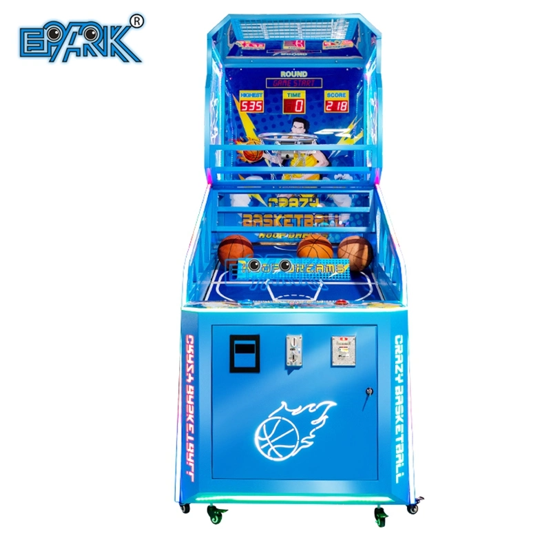 Precio de fábrica Coin operated Crazy Basketball Street Juegos de Arcada de Baloncesto