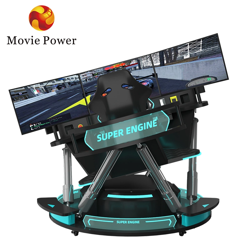 New Game 3 Screen 6 Free Racing Electronic Game Racing Simulator Game Electric Racing Chair Driving Simulator