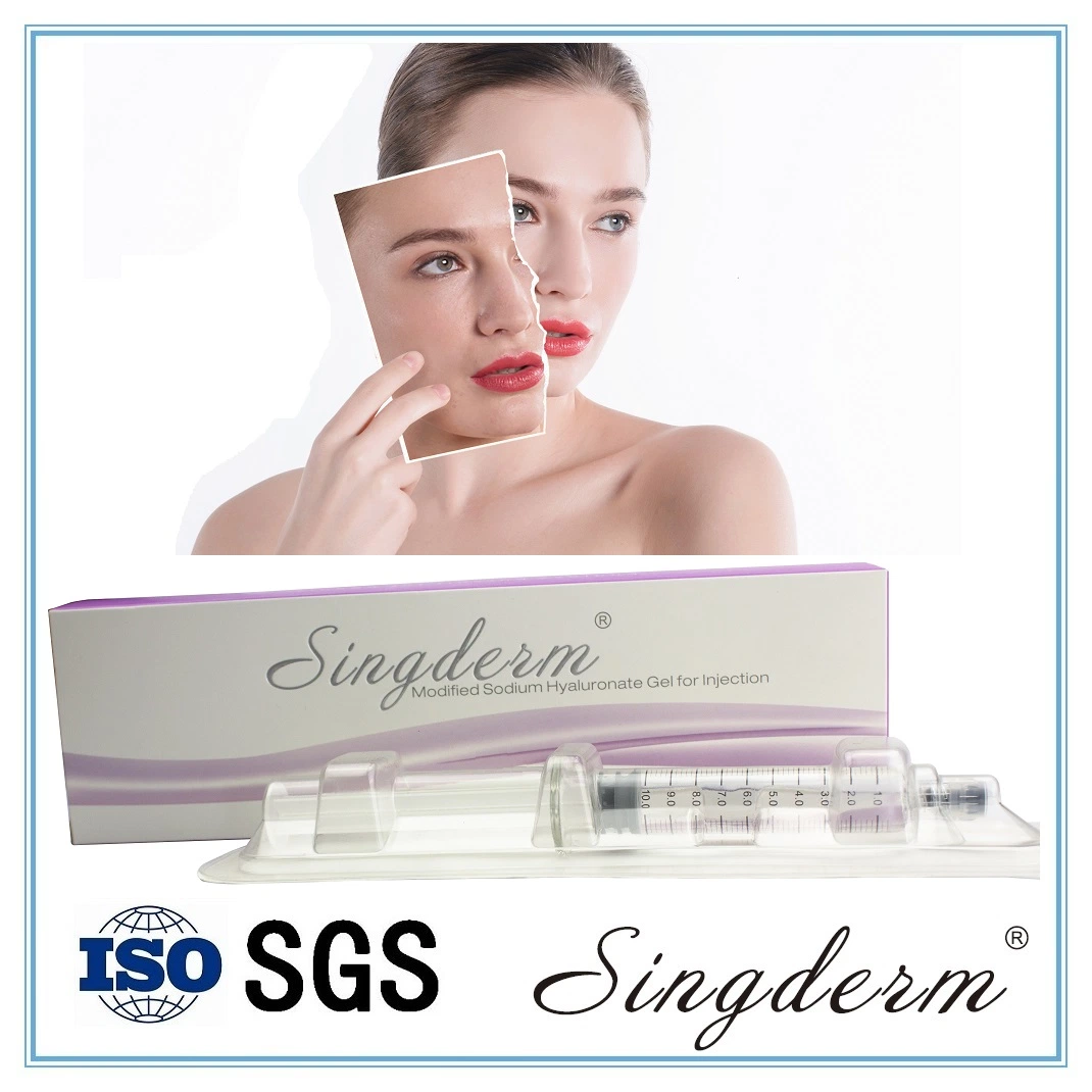 Singderm Cross Linked Ha Dermal Filler Injection for Plastic Surgery