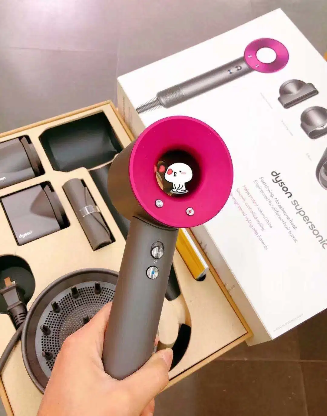 Großhandel niedrigen Preis Original Hausgeräte Haarpflege für Dyson Überschall Haartrockner Kosmetik-Produkte