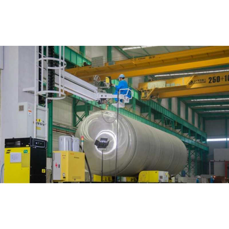 Stainless Steel Chemical Storage Pressure Tank Fabricator