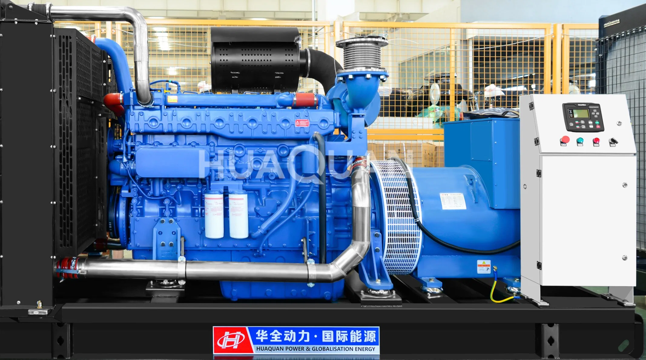 500kw 625kVA Diesel Generator Set Powered by Huaquan/Cumins/Yuchai/Weichai Open Type