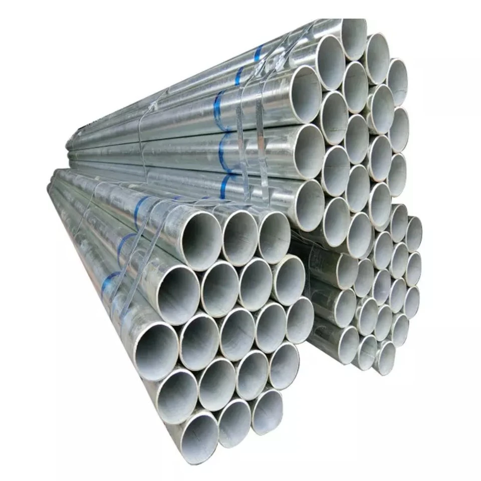 High quality/High cost performance Hot Dipped ASTM Galvanized Steel Pipe Round Gi Tubes for Construction