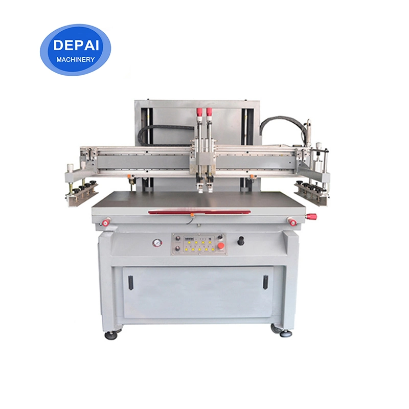 4060 5080 60100 Flat Bed Paper Label PCB Heat Transfer Vertical Silk Screen Printing Machine