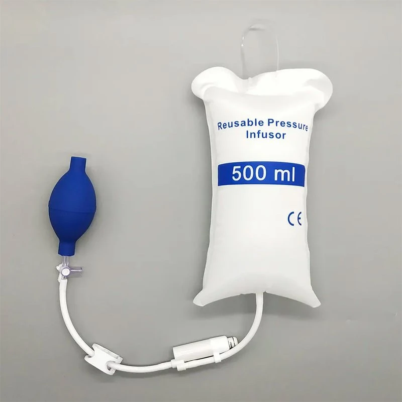 Convenient Hospital 3000ml Pressure Infusion Bag Reusable Infusion Cuff