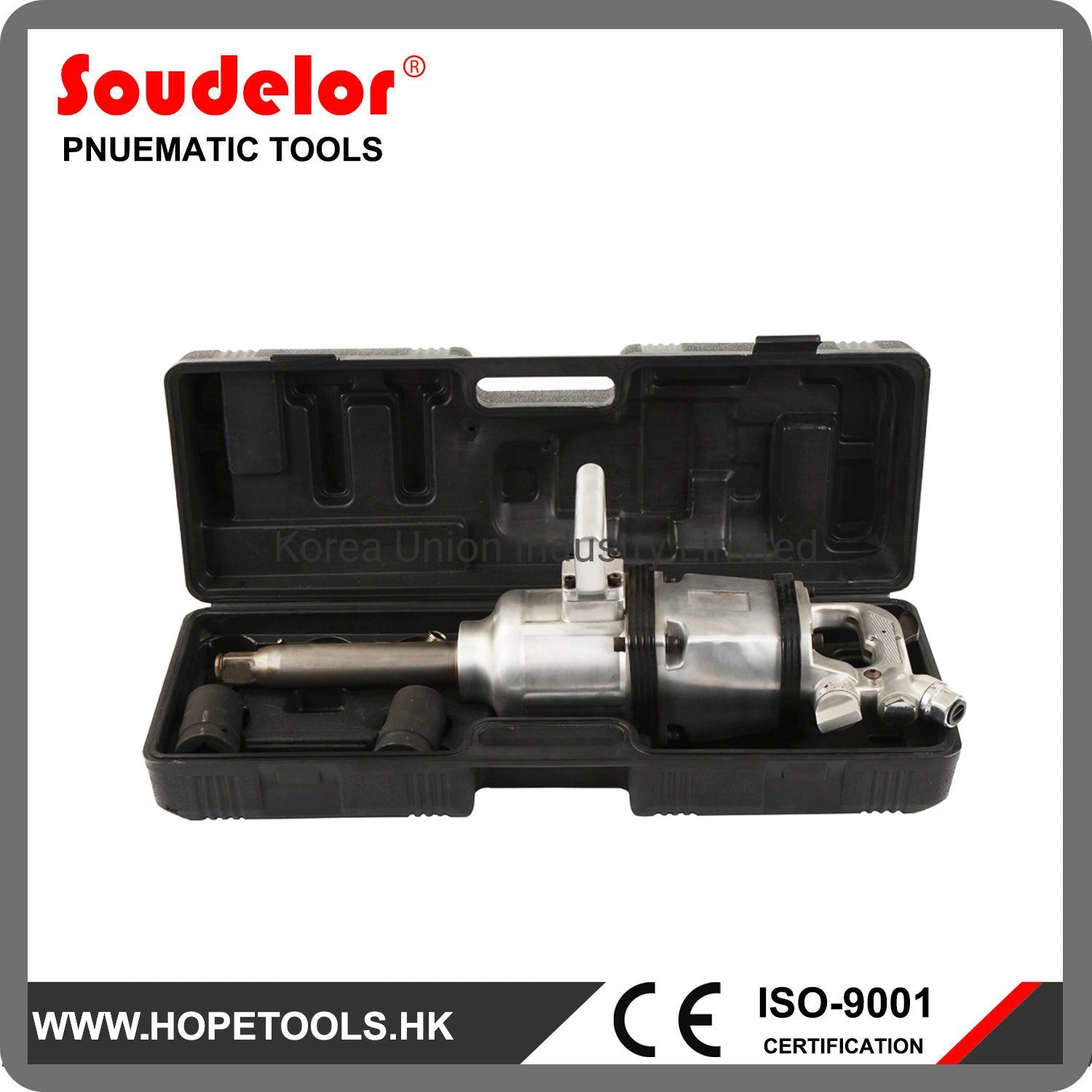 1" Ferramentas de potência automáticas conjunto de ferramentas de chave de impacto pneumática UI-1206K