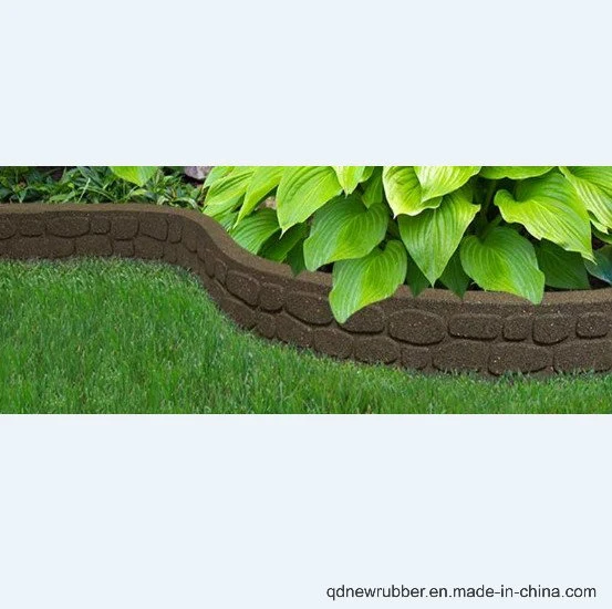 Functional Various Color Rubber Garden Edging Landscape for Decoration Outside