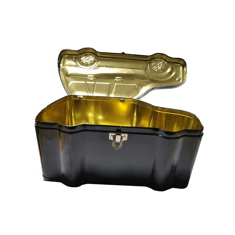 Car Shaped Gift Packaging Candy Cookie Tin Box Metal