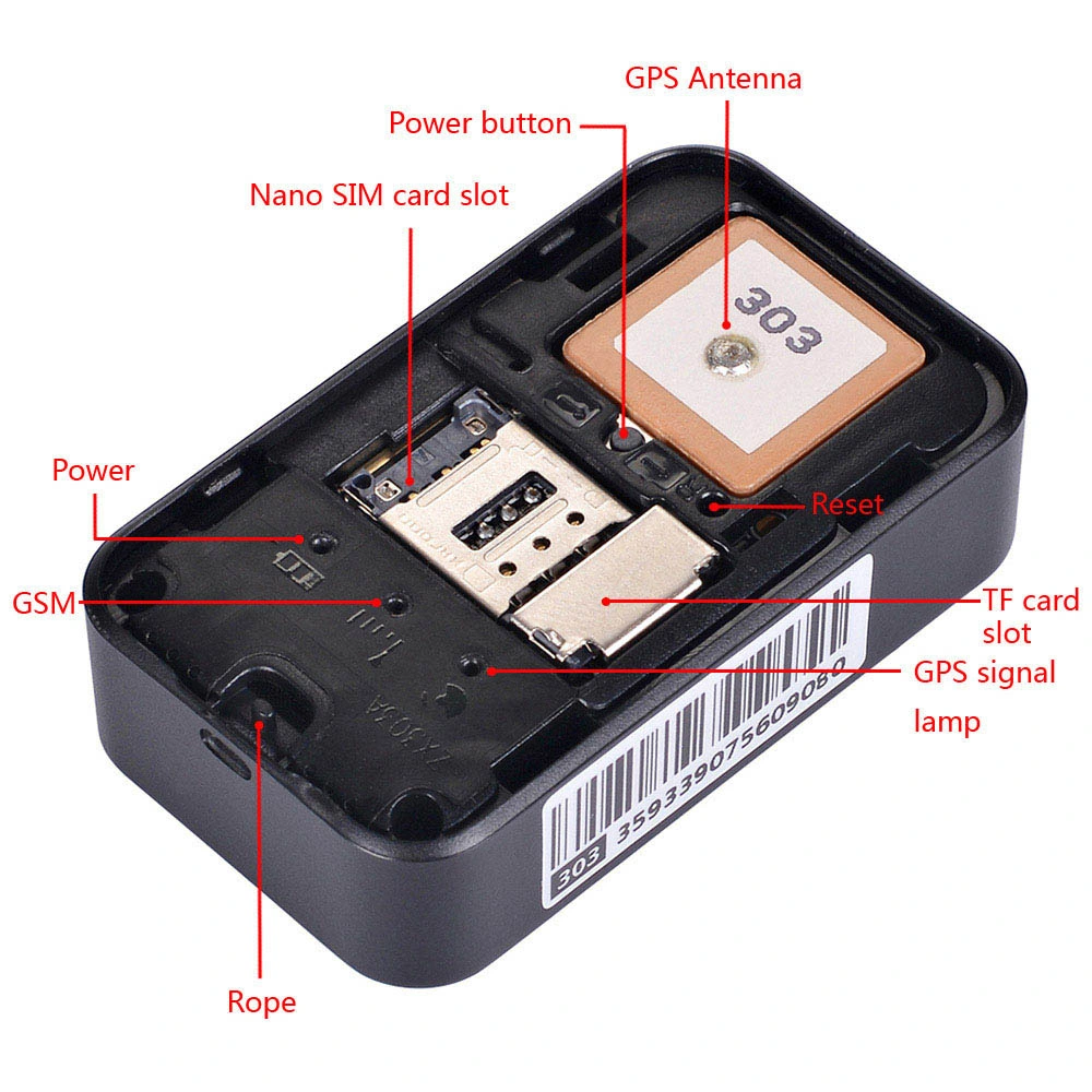 365GPS APP Mini GPS G03 Realtime Kids/Children/Pet/Car /Elderly/Bus/Truck/Bicycle GSM/GPRS/Tracking Device (avp031g03)