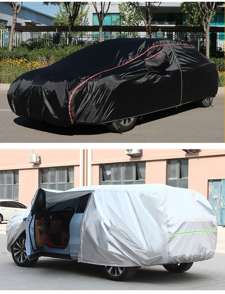 High quality/High cost performance  Scratchproof Anti-Dust Black Satin Surface Stretchable Car Cover Indoor with Soft Fleece