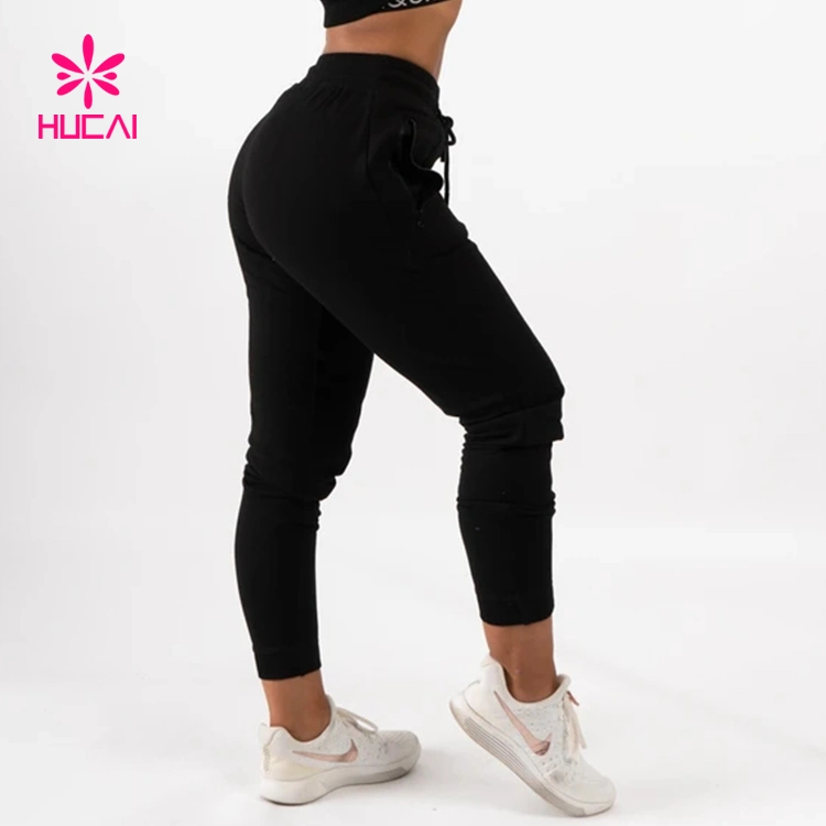 Wholesale/Supplier Casual Pants Cotton Fleece Women Skinny Gym Trousers