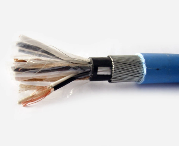 Cu/XLPE/Oscr/PVC/Swa/PVC-Fr 2pairs X 1.5 mm Square Instrumentation Cable